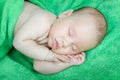 Sleeping baby Royalty Free Stock Photo
