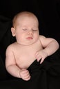 Sleeping baby boy Royalty Free Stock Photo