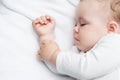 Sleeping baby Royalty Free Stock Photo