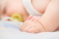 Sleeping baby Royalty Free Stock Photo