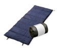 Sleeping bag isolated on a white back ground Royalty Free Stock Photo