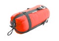 Sleeping bag packed Royalty Free Stock Photo