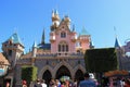 Sleeping Beauty Castle at Disneyland Royalty Free Stock Photo