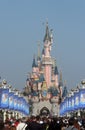 Sleeping Beauty Castle, Disneyland in Paris Royalty Free Stock Photo