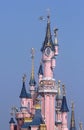 Sleeping Beauty Castle, Disneyland in Paris Royalty Free Stock Photo