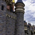 Sleeping Beauty Castle - Disneyland Paris, Chessy, France Royalty Free Stock Photo