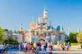 Sleeping Beauty Castle at Disneyland Park. Royalty Free Stock Photo