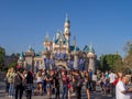 Sleeping Beauty castle at the Disneyland Park Royalty Free Stock Photo