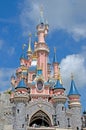 Sleeping Beauty castle in Fantasyland at Disneyland Paris in Paris. Royalty Free Stock Photo
