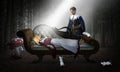 Sleeping Beauty, Prince Charming, Love, Fairy Tale Royalty Free Stock Photo