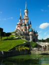 Sleeping Beautys castle at Disneyland Paris Royalty Free Stock Photo