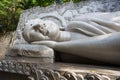 Sleeping Buddha at the Long Son Pagoda in Nha Trang Royalty Free Stock Photo