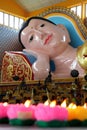 Sleeping Buddha Statue Royalty Free Stock Photo