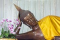 Sleeping Buddha Statue Royalty Free Stock Photo