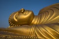 Sleeping Buddha Statue in Thailand Royalty Free Stock Photo