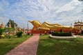 the sleeping buddha at viengtein Laos