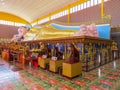 Sleeping Buddha, Wat Chayamangkalaram Thai Buddhist Temple, Penang, Malaysia Royalty Free Stock Photo