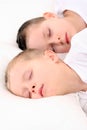 Sleeping children Royalty Free Stock Photo