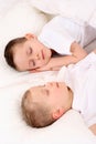 Sleeping children Royalty Free Stock Photo