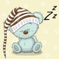 Sleeping cute Bear