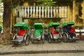 Sleeping Cyclo Driver