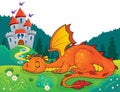 Sleeping dragon theme image 4