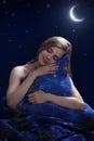 Sleeping Girl Royalty Free Stock Photo