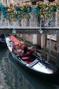 Sleeping gondolier , taking a break , Venice