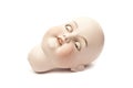 Sleeping head of porcelain doll Royalty Free Stock Photo