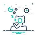 Mix icon for Sleeping, slumber and sleep