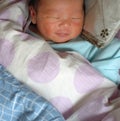 Sleeping infant