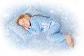 Sleeping little child Royalty Free Stock Photo