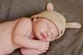 Sleeping newborn Royalty Free Stock Photo