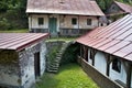 Spania Valley, Slovakia: interesting atmosphere of dwellings used by the population of the mining village Spania valley in