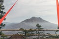 Sleeping volcano Batur at morning time. Bali island. Royalty Free Stock Photo