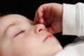 Sleeping young boy Royalty Free Stock Photo