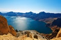 The sleepy Changbai mountain heaven pool scenery Royalty Free Stock Photo