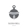 Sleigh Bell icon. Trendy Sleigh Bell logo concept on white background from Culture collection