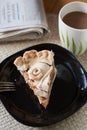 Slice of Apple Pie Royalty Free Stock Photo
