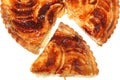 Slice of apple tart Royalty Free Stock Photo