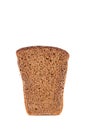 Slice of borodinsky brown bread. Royalty Free Stock Photo