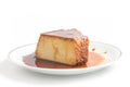 Slice of Brazilian Milk Pudding