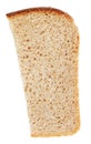 A slice of bread with a brown crust Royalty Free Stock Photo