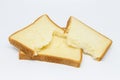 Slice of bread closeup detail food Royalty Free Stock Photo
