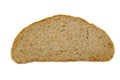 Slice bread on white background Royalty Free Stock Photo