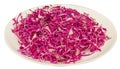 Slice cabbage violet