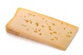 Slice of cheese Royalty Free Stock Photo