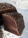 Slice Of Chocolate Fudge Cake