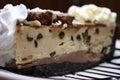 Slice of Chocolate Peanut Butter Pie