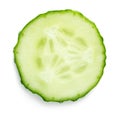 Slice of cucumber Royalty Free Stock Photo